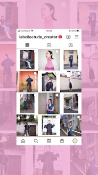 instagram photos of a group of people in a pink background